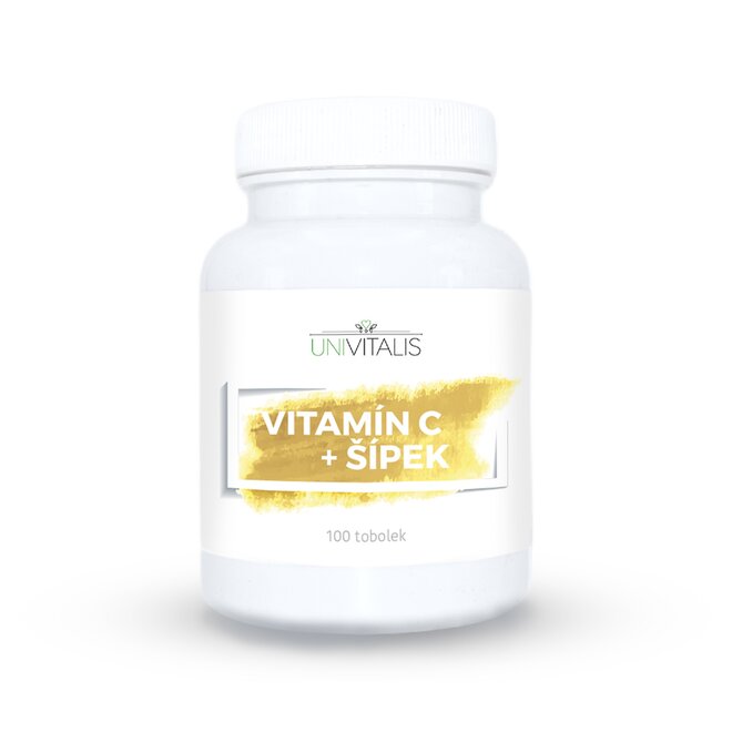 Vitamín C +šípek - 100 tbl.