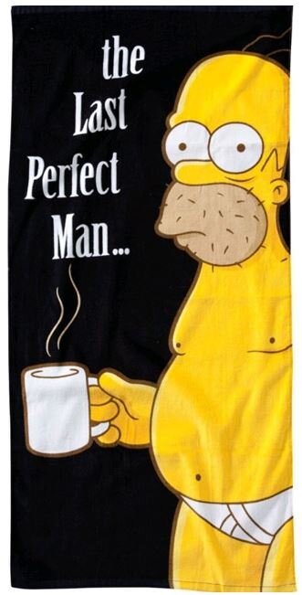 Osuška The Simpsons - Homer Last Perfect Man