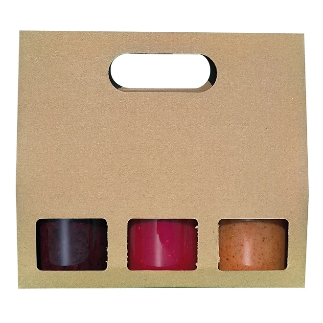 3 x 250 g Darčekové balenie medov v papierovej krabičke (čučoriedka+malina+čierna ríbezla)