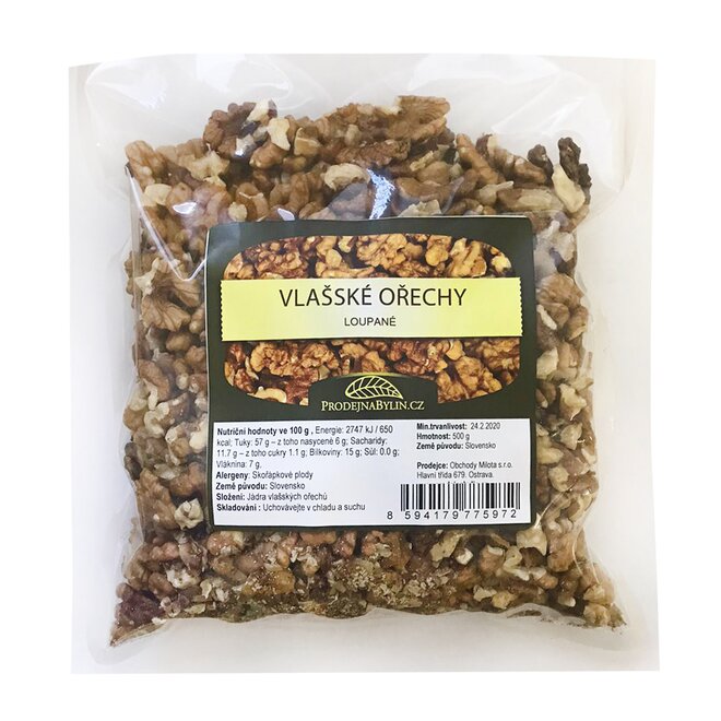 Vlašské ořechy, 500 g