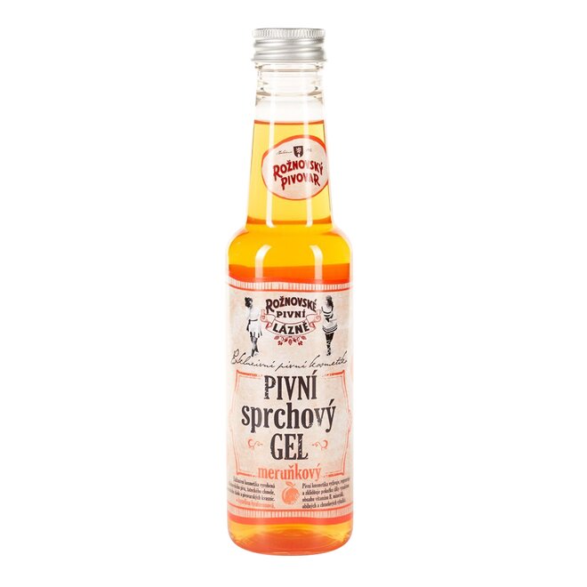Pivní sprchový gel meruňkový, 250 ml