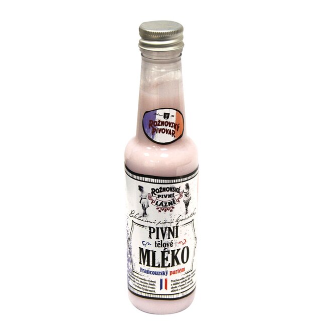 Pivní tělové mléko francouzský parfém, 250 ml