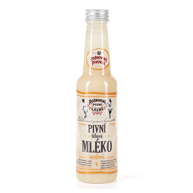 Pivní tělové mléko medové, 250 ml