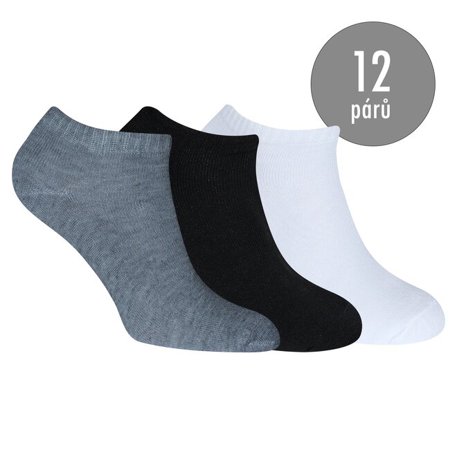 12 párů dámských ponožek