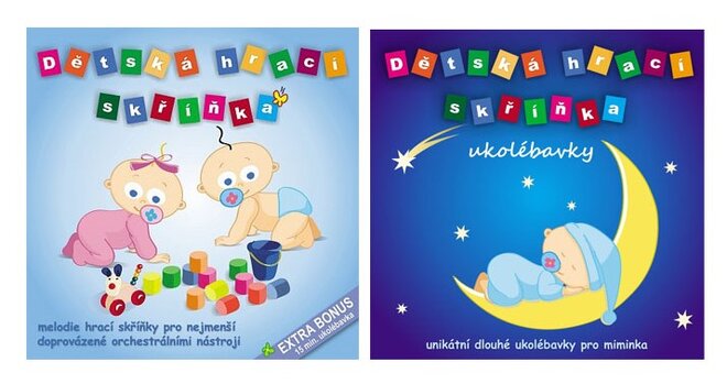 2 audio CD Dětská hrací skříňka