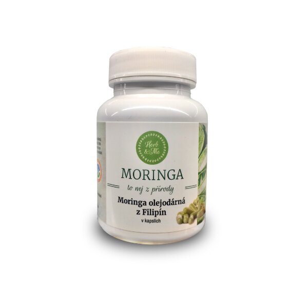 Moringa v kapslích (90 ks), vegan