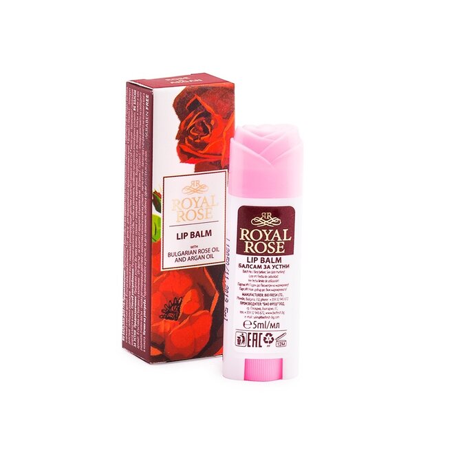 Balzám na rty ROYAL ARGAN ROSE OIL