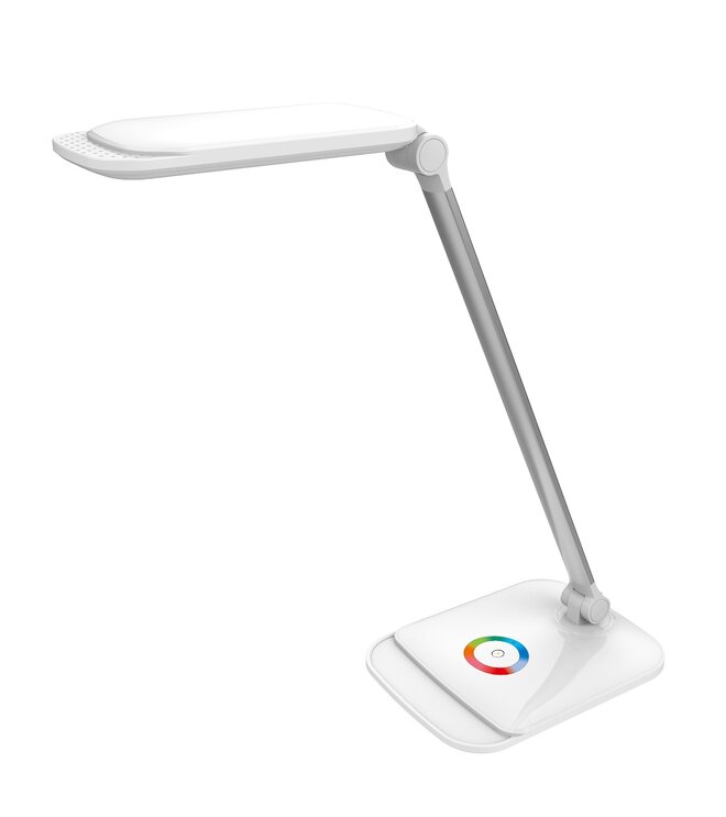 LED stolní lampička PLATINET PDLQ60 s USB, RGB podsvětlení