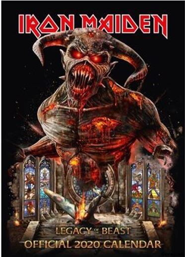 Kalendář Iron Maiden
