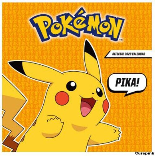 Nástěnný kalendář 2020 - Pokémon