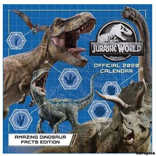 Nástěnný kalendář 2020 - Jurský svět (Jurassic World)