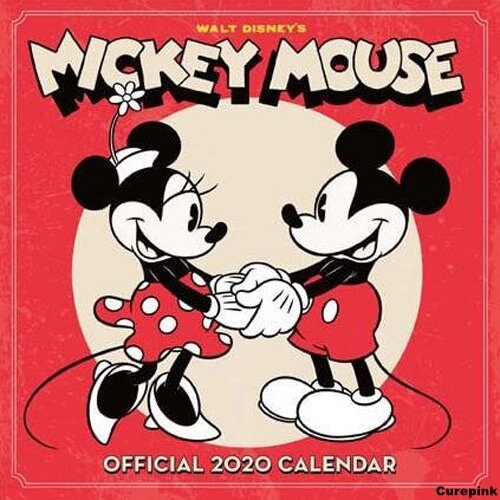 Nástěnný kalendář 2020 - Mickey Mouse
