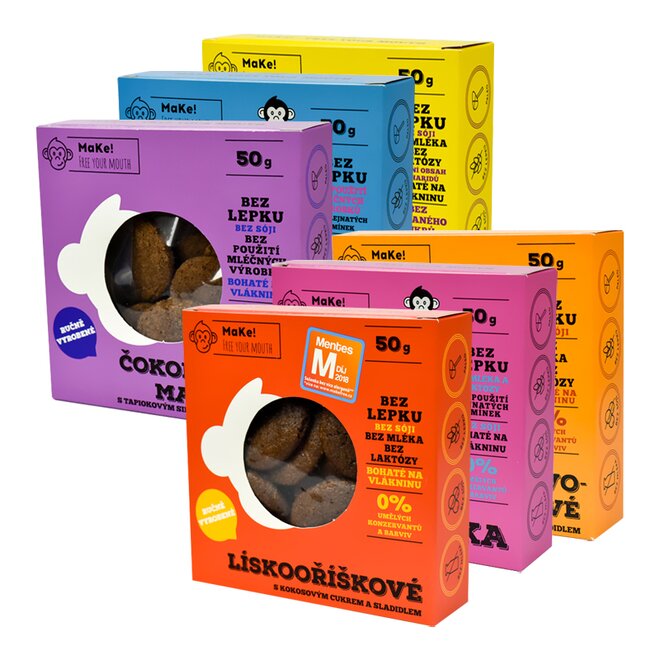 Mix všech příchutí, 6x 50 g