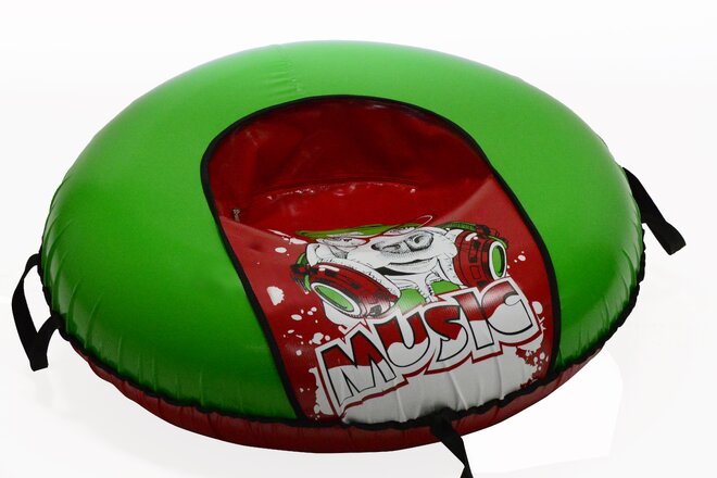 Nafukovací kluzák, 100 cm - Music comfort - do 120 kg