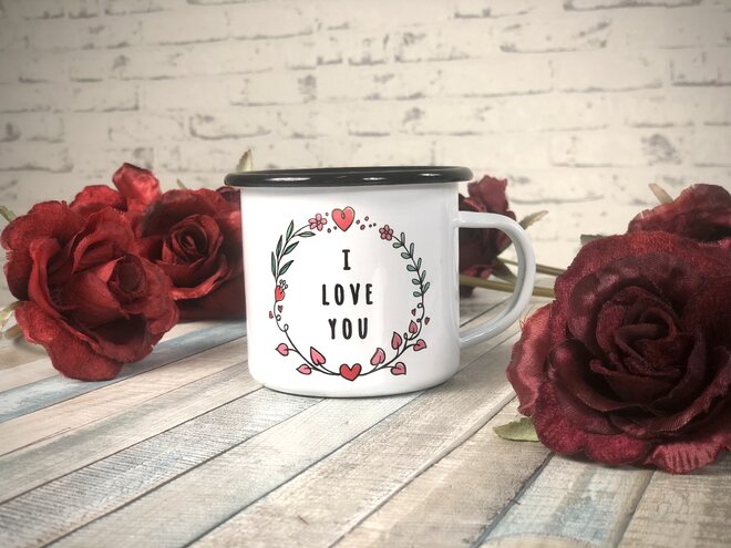 Zamilovaný plecháček "I Love You"
