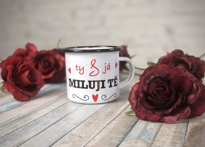 Zamilovaný plecháček "Miluji Tě"