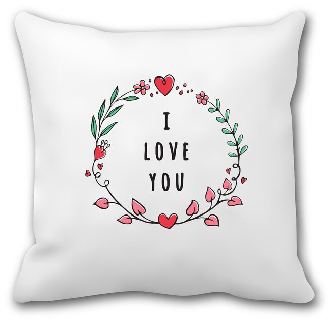 Zamilovaný polštář "I Love You"