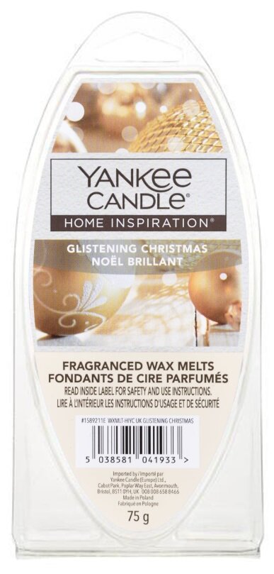 Yankee Candle Glistening Christmas - vosk 75 g