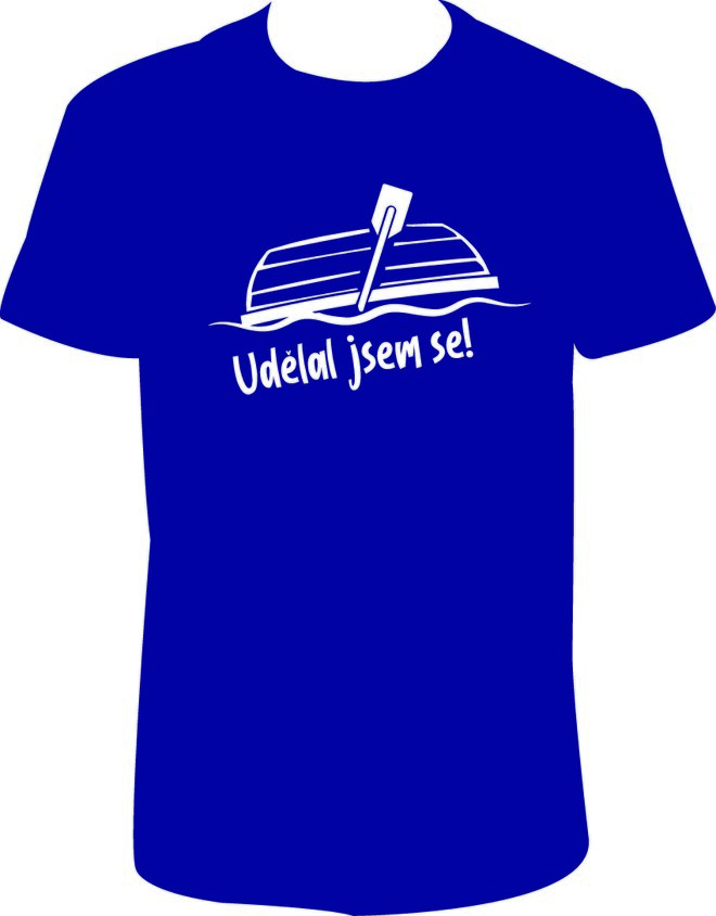 Pánské tričko "Udělal jsem se!"