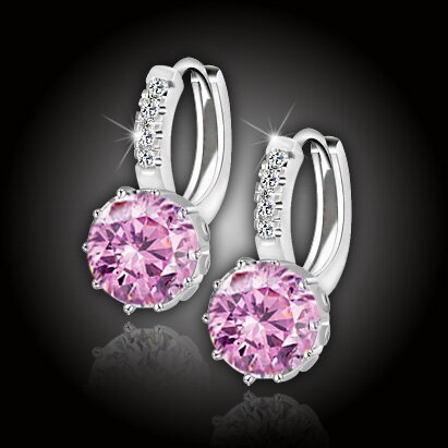 Náušnice Brillance Comtessa – Rose