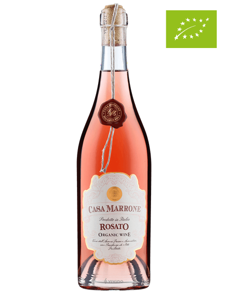 Růžové víno "Casa Marrone" BIO Rosato
