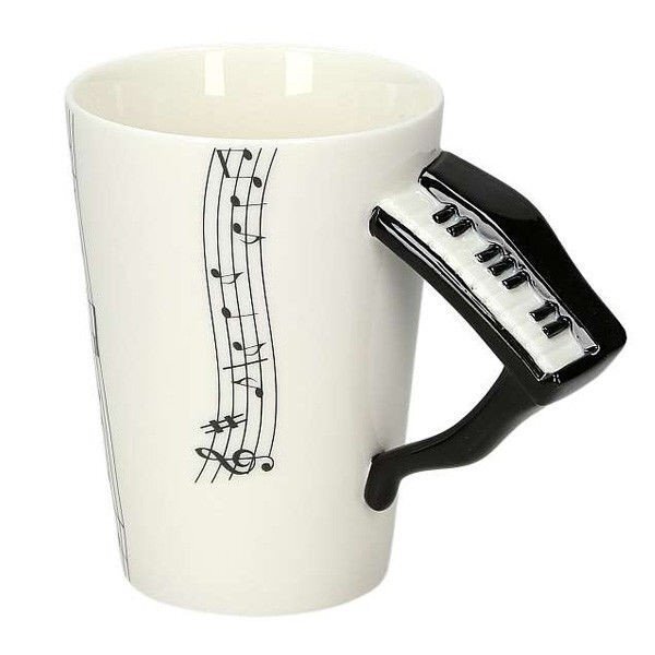 Hudební hrnek – piano