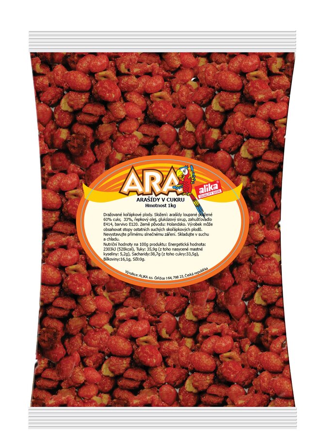 Arašídy v cukru, 1000 g