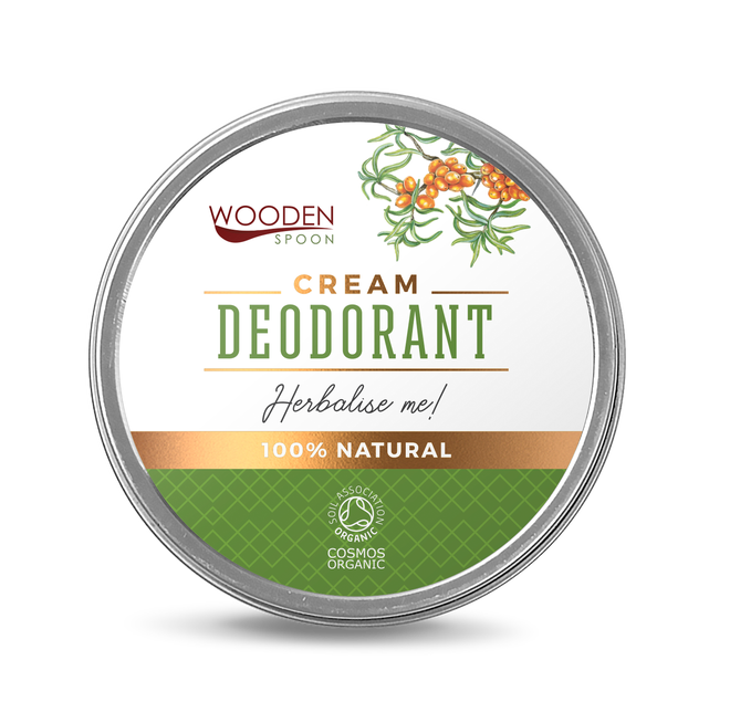 Přírodní krémový deodorant Herbalize me s certifikátem Soil Organic, 60 ml