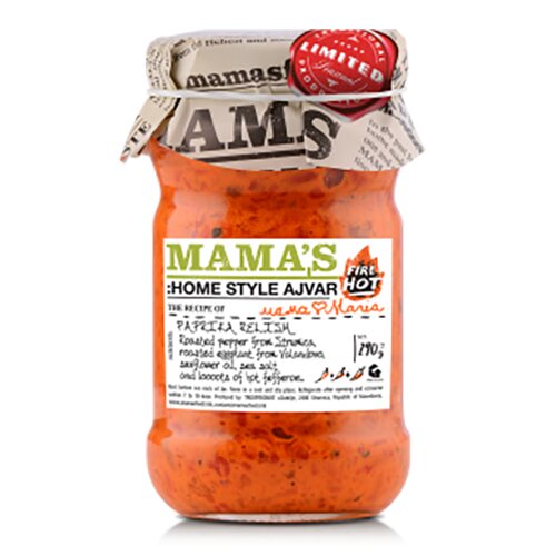 Červený ajvar – velmi pikantní (290 g)
