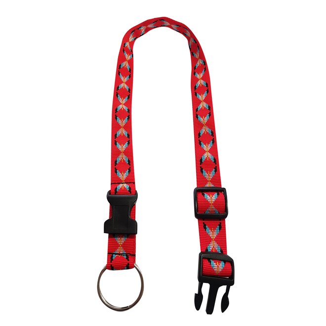 Obojek popruh s kroužkem 65 cm x 25 mm