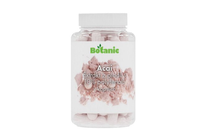 Açai extrakt v kapslích