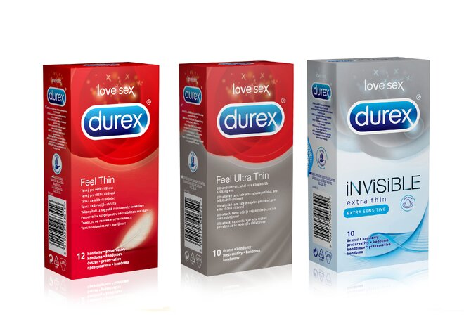 Durex: balíček Invisible (32 ks)