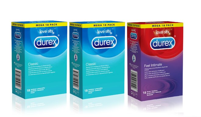 Durex: základní balíček (54 ks)