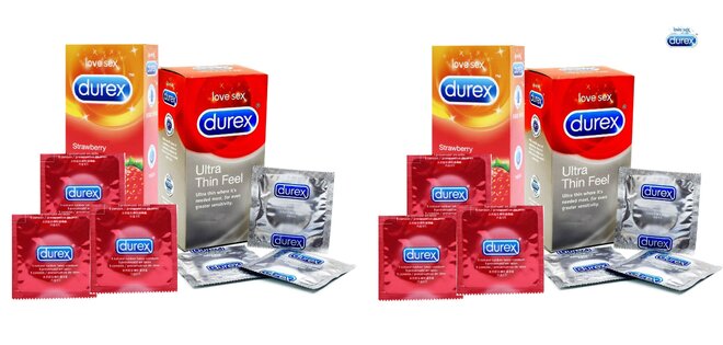 Durex: něžný balíček 2 druhů (40 ks)