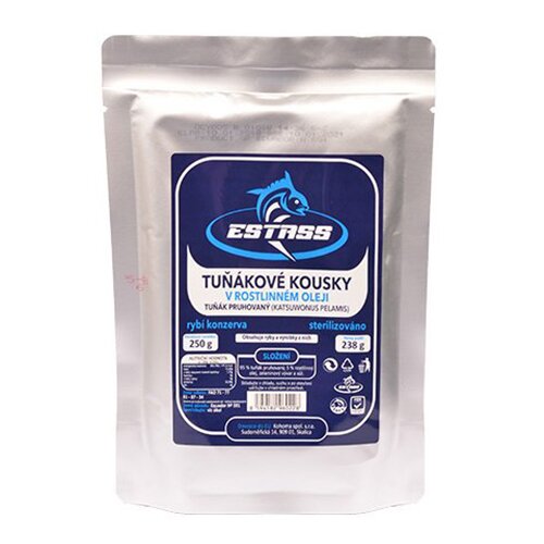 Tuňákové kousky ve slunečnicovém oleji, 250 g