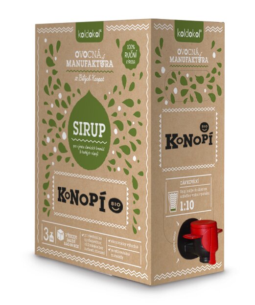 Bio sirup – Konopí (3 kg)