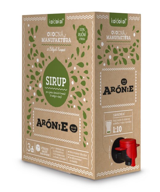 Bio sirup – Arónie (3 kg)
