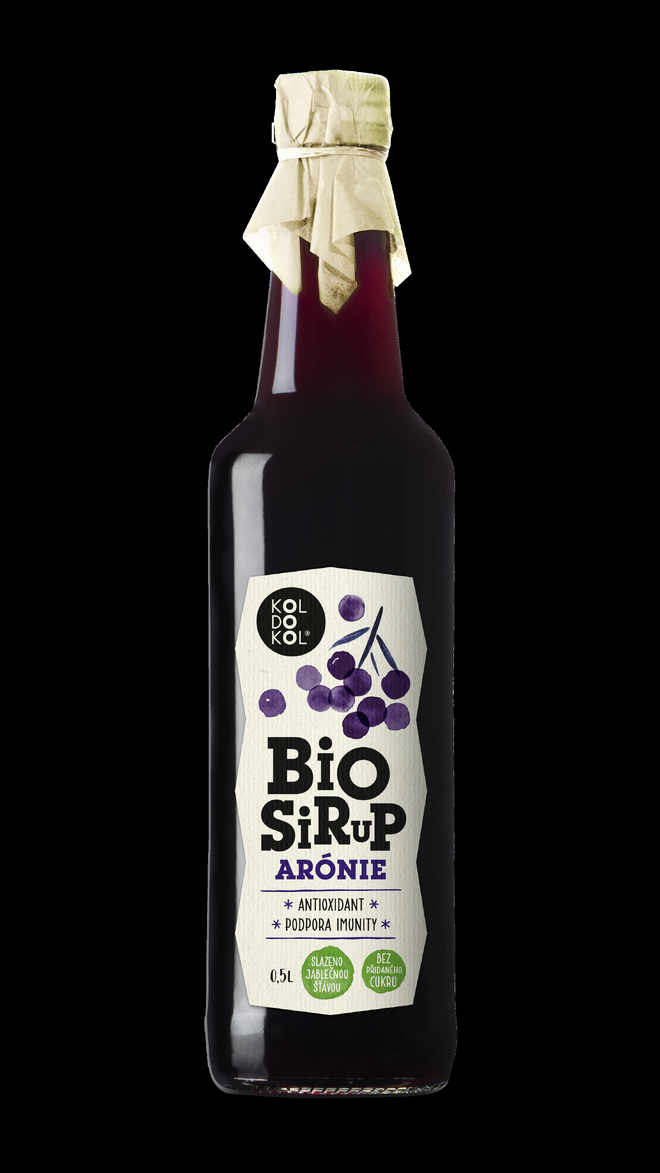 Bio sirup – Arónie (500 ml)