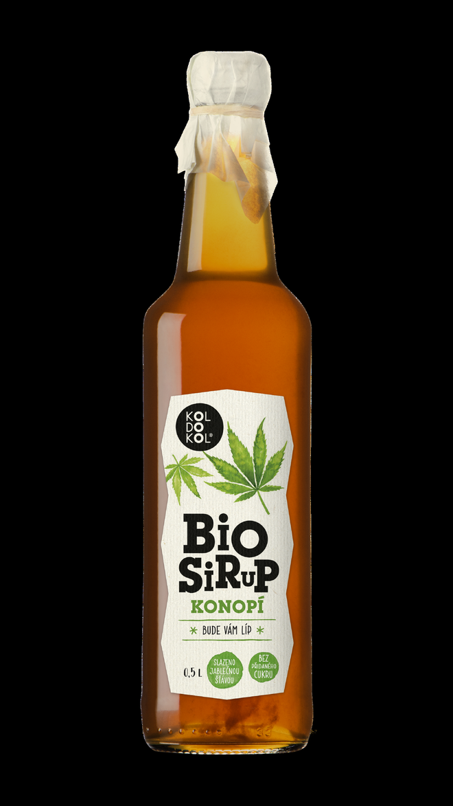 Bio sirup – Konopí (500 ml)