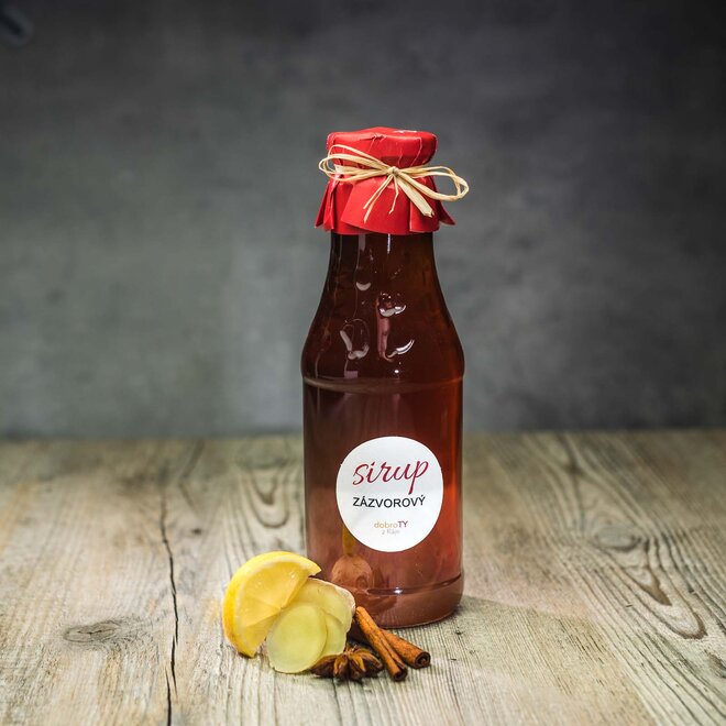 Zázvorový sirup, 500 ml