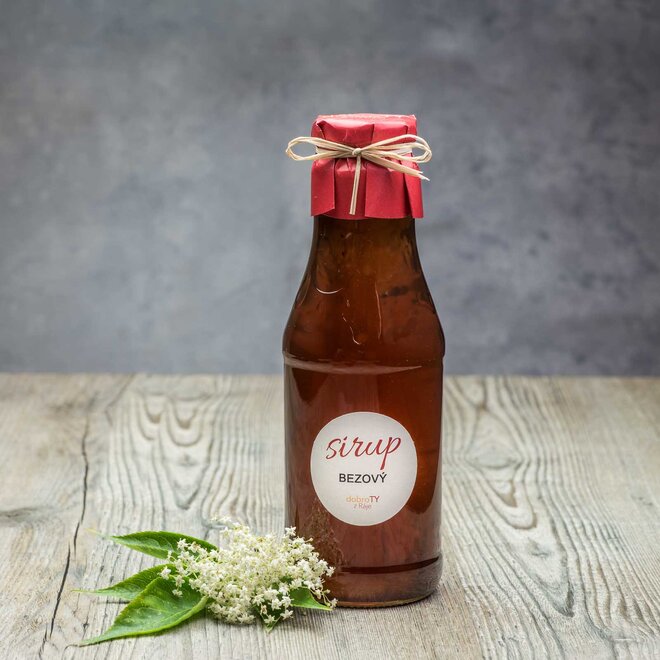 Bezový sirup, 500 ml