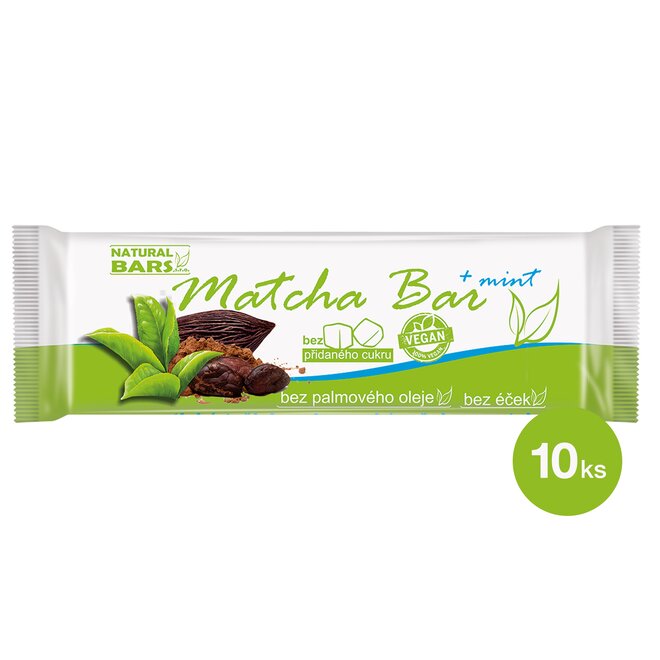 Matcha Bar – mint (10 ks)