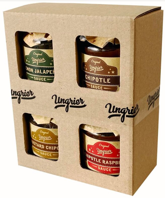 Dárkový box 4 omáček (4x 125 g)