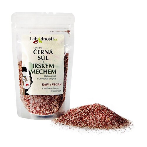 Černá sůl s irským mechem, 200 g