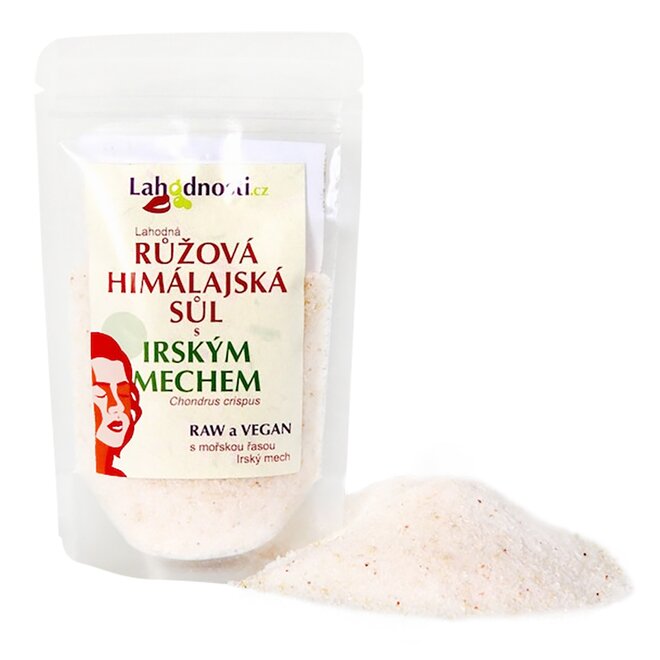 Himálajská sůl s irským mechem, 200 g