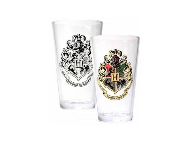 Proměňovací sklenice: Hogwarts (450 ml)