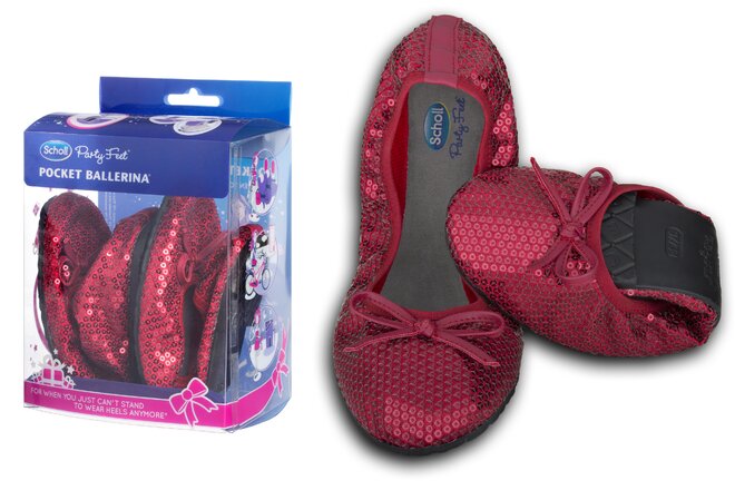 Balerínky Scholl Paillettes Tex-W