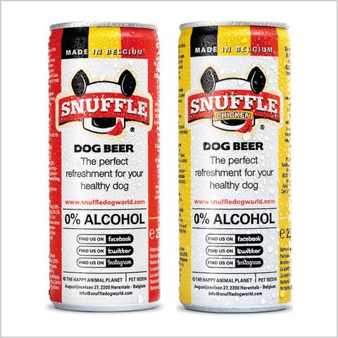 2× Snuffle psí pivo: kuřecí + mix