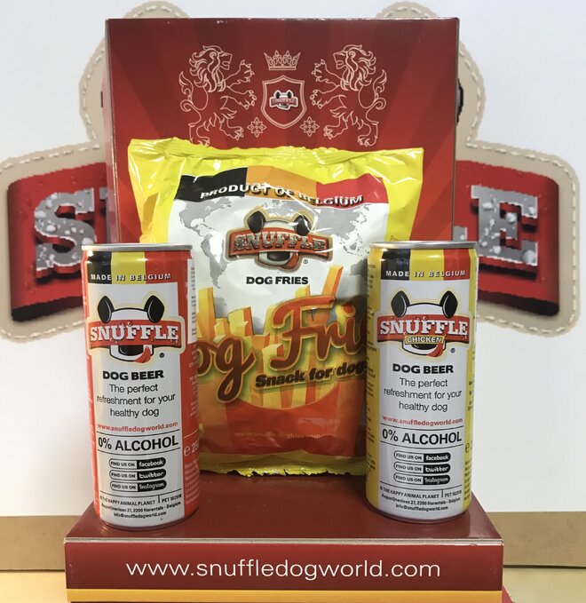 2× Snuffle psí pivo mix + Snuffle psí hranolky