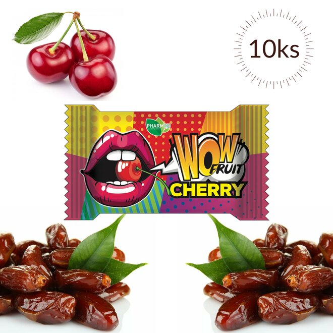 10× 10 g Wow Fruit Cherry